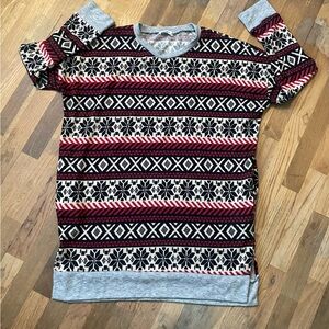 éloges Gray Knit Long Sleeve Pullover - Size XLArge